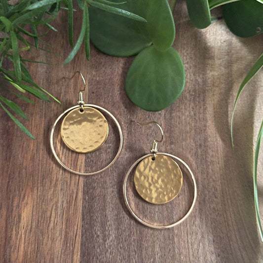 Hammered Hoops